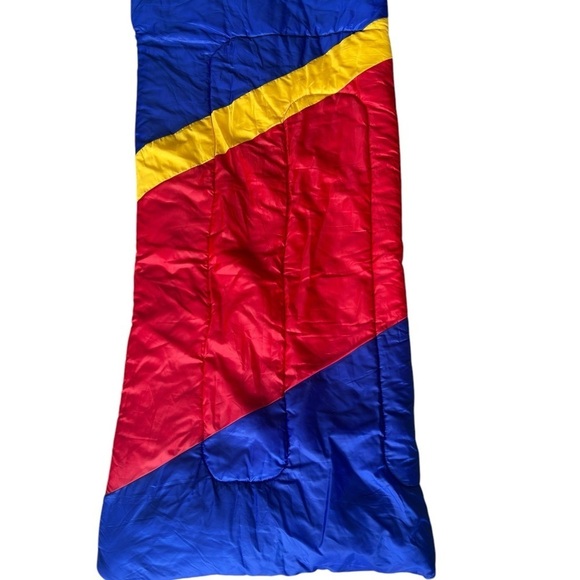 Kool-a-Roo Vintage Sleeping Bag - Red, Yellow, Blue.  Childhood memories. - Picture 2 of 5